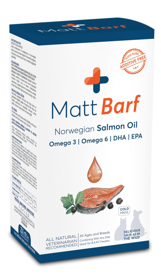 MATTBARF SALMON OİL 250 ML (KARMA YEM)