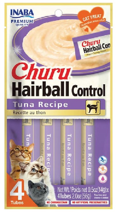 CIAO CHURU HAİRBALL TÜY YUMAĞI KONTROLLÜ TON BALIKLI ÖDÜL MAMASI (KUTU İÇİ 12'Lİ KOLİ İÇİ 48'Lİ)