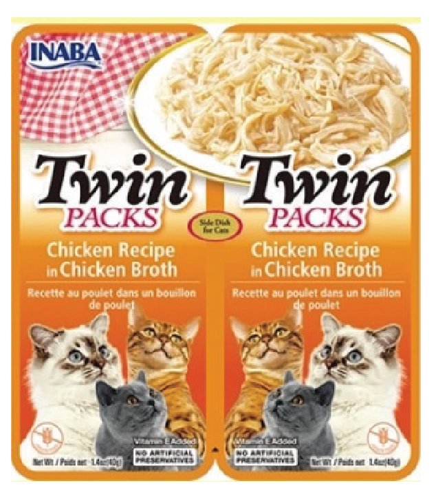 CİAO TWİN PACKS TAVUKLU KEDİ ÇORBASI (KUTU İÇİ 12'Lİ KOLİ İÇİ 48'Lİ)