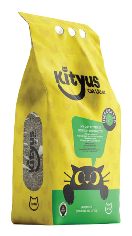 KİTYUS NATURA GREEN KOKUSUZ 10 LT KEDİ KUMU FB 0520
