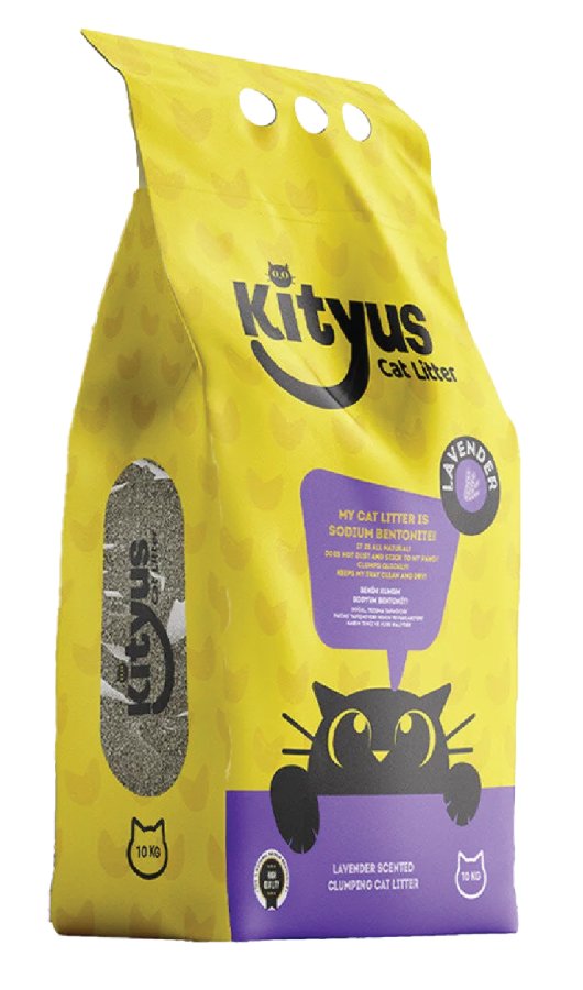 KİTYUS NATURA GREEN LAVANTA 10 KG KEDİ KUMU FB 0520