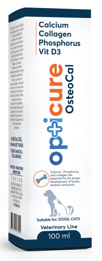 OPTİCURE OSTEOCAL CAT DOG 100ML