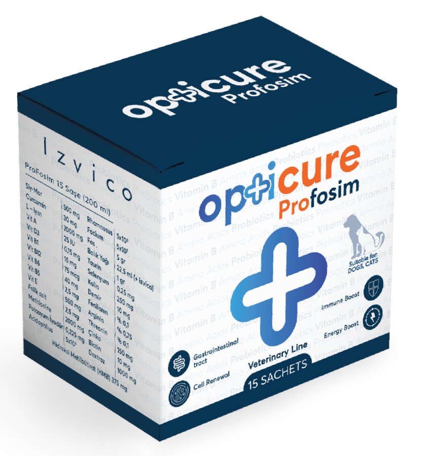 OPTİCURE PROFOSİM CAT DOG 15X7ML