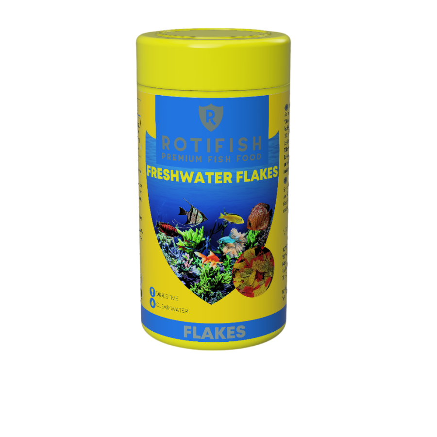 ROTİFİSH FRESHWATER FİSH FLAKE 250ML (30GR)