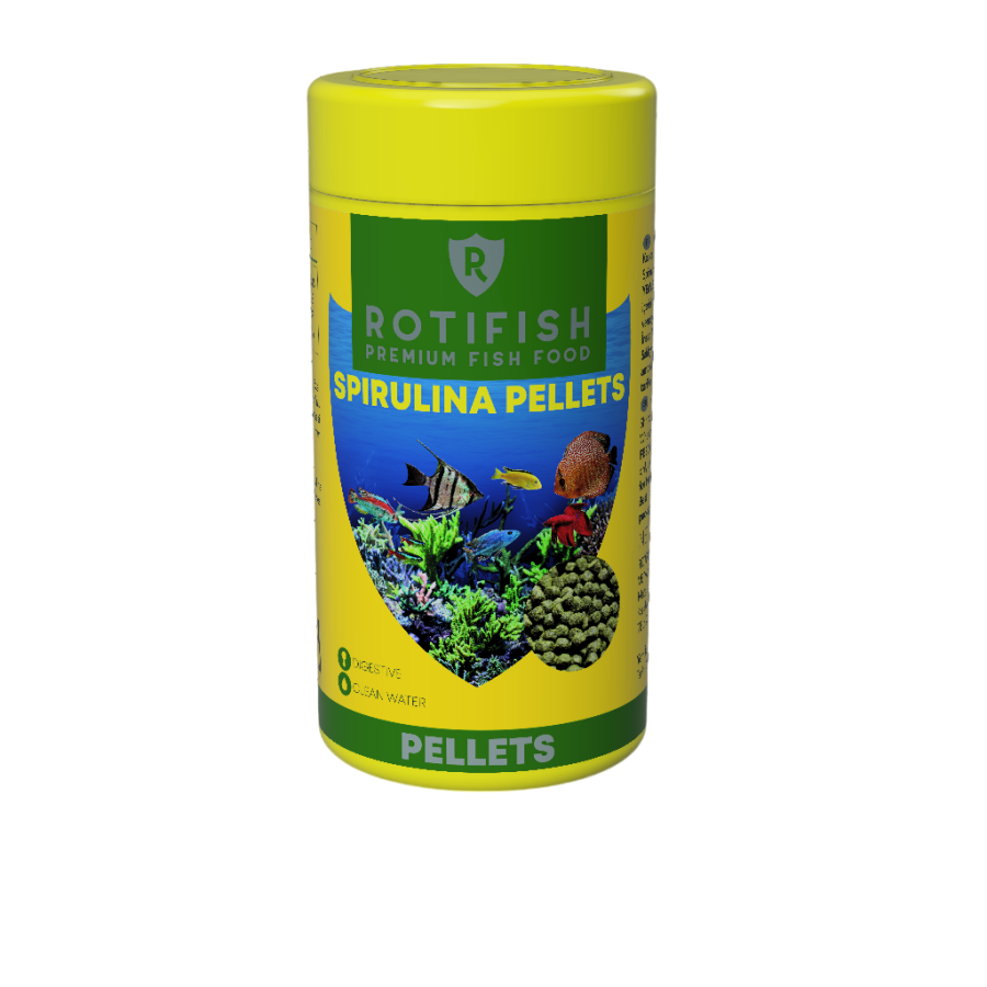 ROTİFİSH SPİRULİNA PELLETS 250ML (80GR)