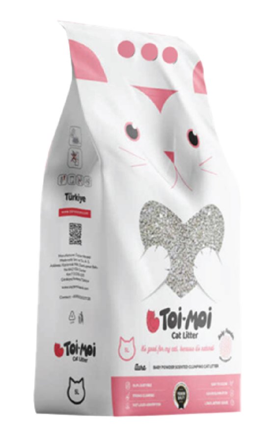 TOİ MOİ AURA GREY BEBEK PUDRASI 5 LT KEDİ KUMU FB 0525