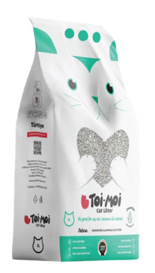 TOİ MOİ NATURA GREY KOKUSUZ 10 KG KEDİ KUMU FB 0525