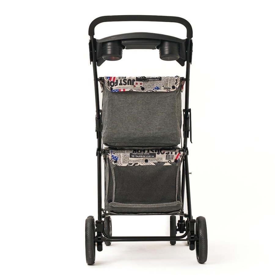 ZAMPA TWİNS KEDİ & KÖPEK ARABASI GRİ, 51X85X100CM
