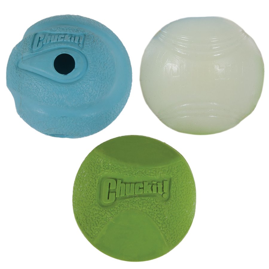 CHUCKİT! FETCH MEDLEY (GEN 2) 3'LÜ KÖPEK OYUN TOPU (ORTA BOY)